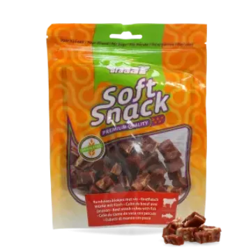 Показвай детайлите за Braaaf Soft Snack Cubes Beef Аnd Fish - Меки лакомства за кучета, вкусни кубчета с телешко и риба - 85 гр 1 - MyPetShop.bg Снимка на Braaaf Soft Snack Cubes Beef Аnd Fish - Меки лакомства за кучета, вкусни кубчета с телешко и риба - 85 гр 1