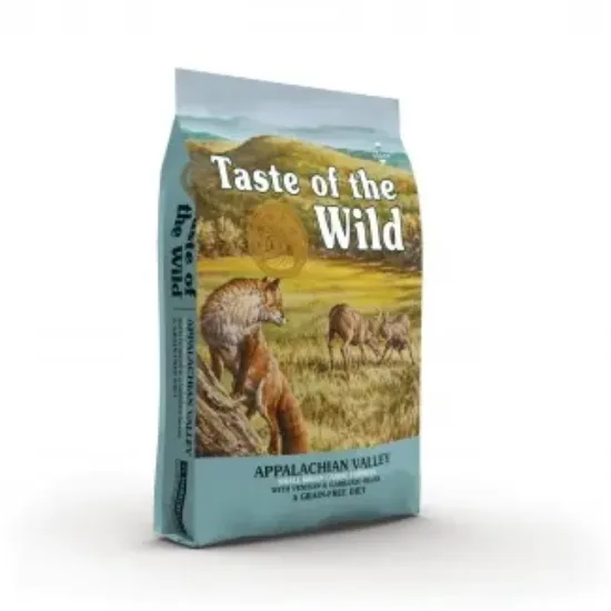 Снимка на Taste of the Wild Appalachian Valley - Супер премиум суха храна за израснали кучета от малки и мини породи с еленско месо, 12.2 кг.