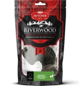 Показвай детайлите за RIverwood - Сушени лакомства за кучета - агнешки рог/ 1 брой Снимка на RIverwood - Сушени лакомства за кучета - агнешки рог/ 1 брой