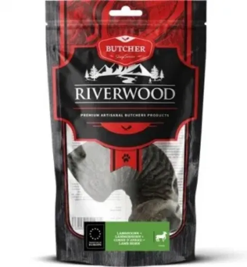 Снимка на RIverwood - Сушени лакомства за кучета - агнешки рог/ 1 брой