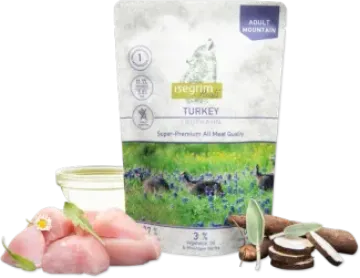 Показвай детайлите за Isegrim Monoprotein - Висококачествен пауч за израснали кучета с пуешко месо, 410 гр Снимка на Isegrim Monoprotein - Висококачествен пауч за израснали кучета с пуешко месо, 410 гр