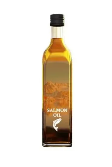 Снимка на Riverwood Norwegian Salmon Oil - Чисто масло от сьомга за кучета за здрава кожа и козина, 500 мл.