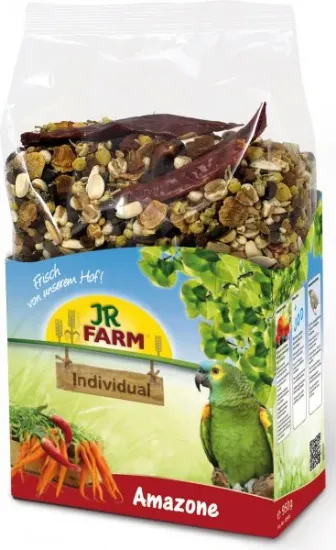 Снимка на JR Farm - Индивидуална храна за папагали Амазон, 950 гр.