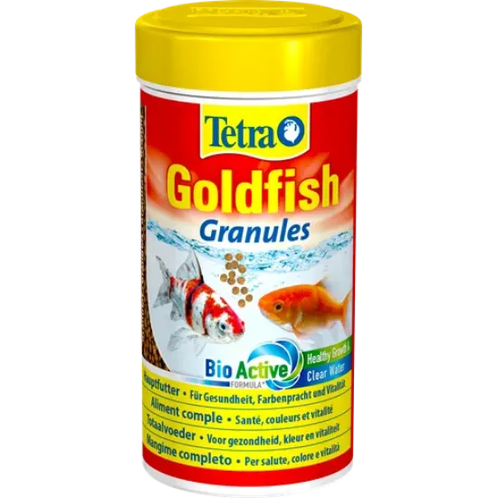 Снимка на Tetra - Goldfish Granules - Специални гранули, осигуряващи основна храна за златни рибки и други риби от умерен климат 100 мл.