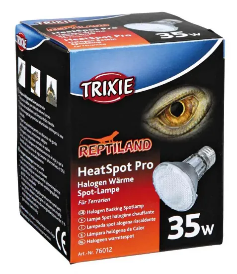 Снимка на Trixie Heat Spot Pro - Халогенна лампа за терарируми - 81/108 мм 75 w