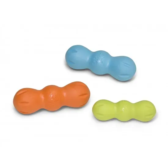 Снимка на West Paw Rumpus Small - Играчка за кучета за дъвчене, 6 см. - жълта