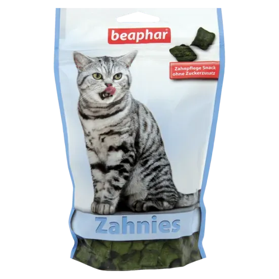 Снимка на Beaphar Zahnies - Дентални хапки котки - 150 гр.