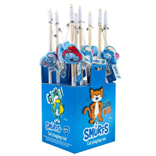 Снимка на Duvo Smurfious toy rod with magnet - Забавна играчка за котки, въдица с магнит, 42x8,5x2 см.