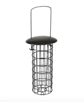 Показвай детайлите за Flamingo Fat ball feeder Sidra Black - Хранилка за диви птици, 10 см L X 10 см W X 18 см H 1 - MyPetShop.bg Снимка на Flamingo Fat ball feeder Sidra Black - Хранилка за диви птици, 10 см L X 10 см W X 18 см H 1
