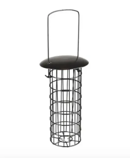 Снимка на Flamingo Fat ball feeder Sidra Black - Хранилка за диви птици, 10 см L X 10 см W X 18 см H