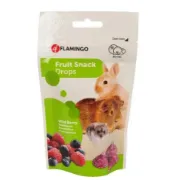 Снимка на Flamingo Snacks Drops Forest fruit - Снакс за гризачи с горски плодове, 75 гр. 1