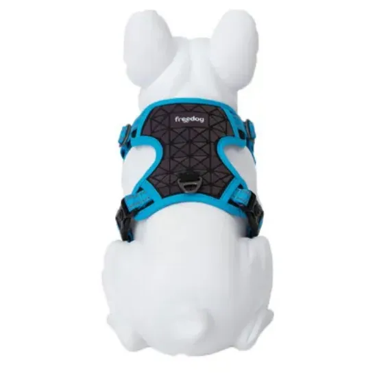 Снимка на Freedog Boreal Harness Large - Регулируем нагръдник за кучета с вратна обиколка от 43 см до 65 см и гръдна 45 см до 90 см./25 мм - син