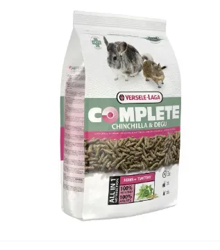 Показвай детайлите за Versele Laga - Complete Chinchilla & Degu - Пълноценна екструдирана храна за чинчила и дегу 1.75 кг. 1 - MyPetShop.bg Снимка на Versele Laga - Complete Chinchilla & Degu - Пълноценна екструдирана храна за чинчила и дегу 1.75 кг. 1