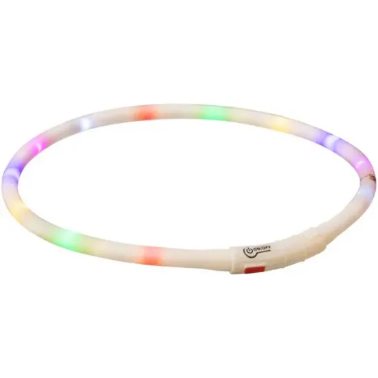 Снимка на Trixie XS - XL - Светещ нашийник за кучета с USB кабел за зареждане, до 70 см. /10 мм.