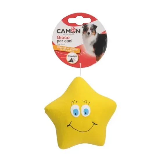 Снимка на Camon - Играчка за кучета, латексовa звезда 9 см.