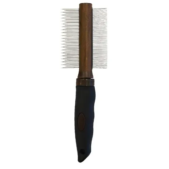 Снимка на Croci Barbershop - Двустранен гребен за кучета, 21/6/2.5 см.
