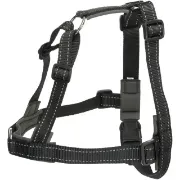 Снимка на Trixie Training Harness Lead'n'Walk Soft Medium - Large - Регулируем тренировъчен повод/ колан за кучета, с неопренова подплата, 55-60 см. - черен 3