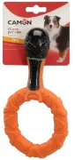 Снимка на Camon Dog toy - Играчка за куче - TPR двуцветен дъмбел с халка 21 см. 1