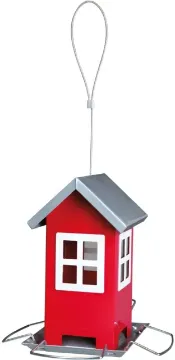Показвай детайлите за Trixie Bird Feeder - Хранилка за птици, 20 см. - червена 1 - MyPetShop.bg Снимка на Trixie Bird Feeder - Хранилка за птици, 20 см. - червена 1