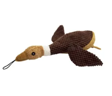 Показвай детайлите за Anipro - Плюшена играчка за кучета - патица, 30 см. Снимка на Anipro - Плюшена играчка за кучета - патица, 30 см.