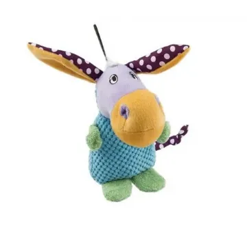 Показвай детайлите за Anipro - Плюшена играчка за кучета във форма на магаре, 25 см. Снимка на Anipro - Плюшена играчка за кучета във форма на магаре, 25 см.