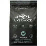Снимка на Riverwood Puppy - Пълноценна суха храна за подрастващи кучета от малки и средни породи с пуешко месо, 12 кг. 1