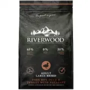 Снимка на Riverwood Large Breed Adult - Пълноценна хипоалергенна суха храна за израснали кучета от големи и едри породи с патешко месо, 12 кг. 1