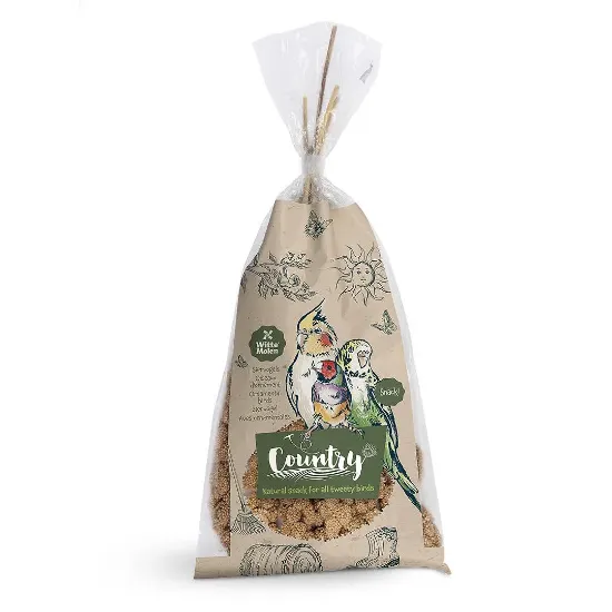 Снимка на Witte Mollen Country - Натурална закуска за папагали и птици с просо, 150 гр.
