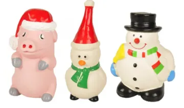 Показвай детайлите за Flamingo Christmas Toy Fun Several - Коледни играчки за кучета от латекс, 6 см L X 5.5CM W X 11.5 см./1 брой 1 - MyPetShop.bg Снимка на Flamingo Christmas Toy Fun Several - Коледни играчки за кучета от латекс, 6 см L X 5.5CM W X 11.5 см./1 брой 1