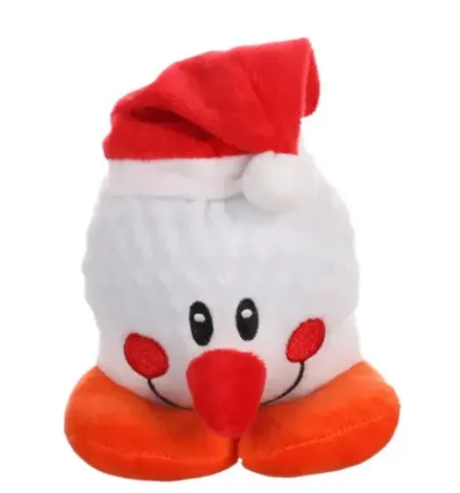 Снимка на Flamingo Christmas Toy Lady Snowman White - Коледна играчка за кучета от плюш във форма на снежен човек,10/10/23 см.