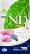 Снимка на N&D Prime Feline Lamb & Blueberry Adult – Пълноценна суха храна за котки в зряла възраст с агнешко и боровинки, 1.5 кг. 1