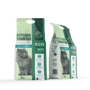 Снимка на Eco Clean Box - Котешка постелка за тоалетна от дървесни фибри /на пелети/, 10 л. 1