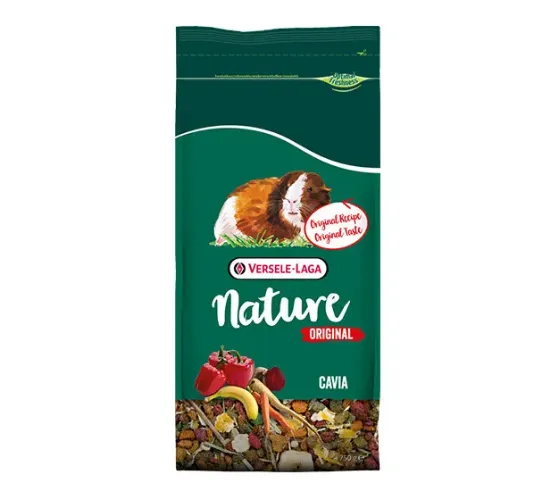 Снимка на Versele Laga Nature Original Cavia - Пълноценна храна за морски свинчета, 750 гр.