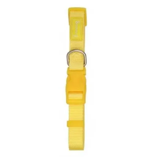 Снимка на Freedog Collar nylon - Регулируем нашийник за кучета, 20 мм x 35/60 см - жълт