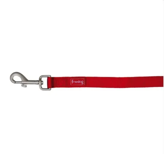 Снимка на Freedog Basic Nylon Leash - Повод за кучета, 20 мм/120 см. - червен