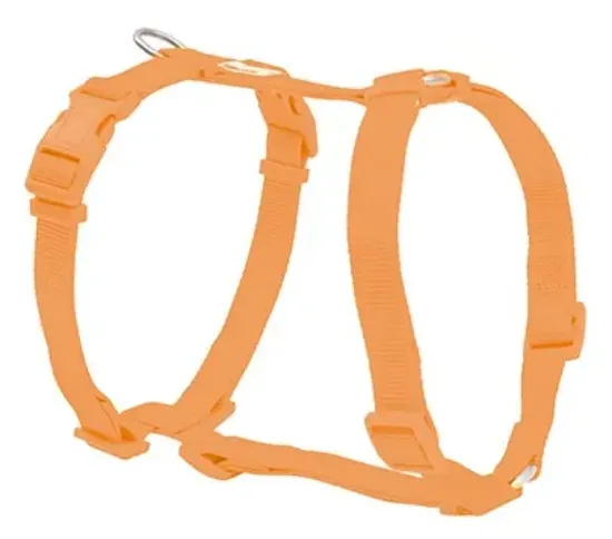 Снимка на Freedog Harness Nylon Basic - Регулируем нагръдник за кучета, 10мм А:12 см - 24 см B:22 см - 33 см, оранжев