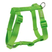 Снимка на Freedog Harness Nylon Basic - Регулируем нагръдник за кучета, 10мм А:12 см - 24 см B:22 см - 33 см, зелен 3