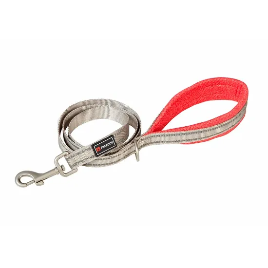 Снимка на Freedog Shiva Shooter Large - Повод за кучета, 25 мм/120 см. - червен