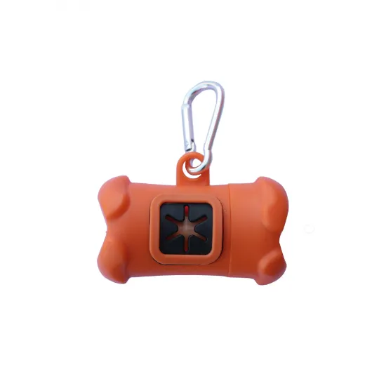 Снимка на Freedog Dog Bag Dispenser Orange - Диспенсер за кучета за хигиенични пликчета с 20 торбички