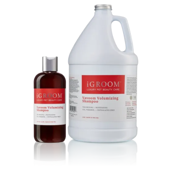 Снимка на Igroom Vavoom Volumizing Shampoo - Шампоанът за кучета на Vavoom придава плътен и мек обем на козината, 3, 78 литра