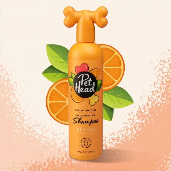 Снимка на Pet Head Ditch The Dirt - Шампоан за кучета с портокал и алое, 300 мл.