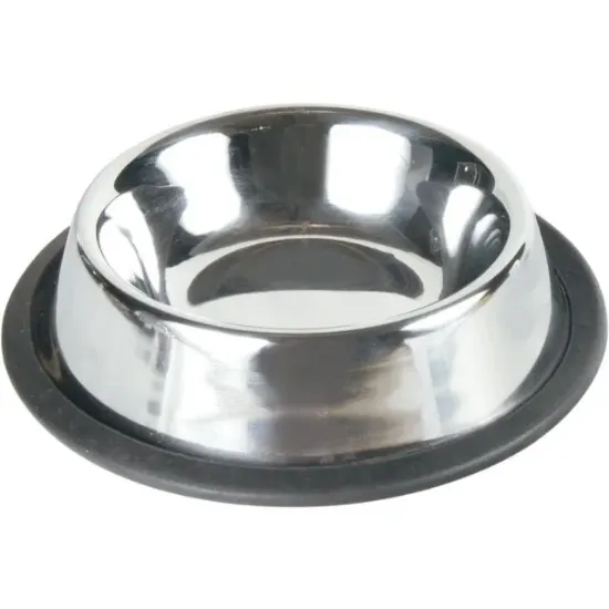 Снимка на Trixie Stainless Steel Bowl - Метална купа за храна или вода за кучета и котки, 200 мл.