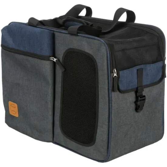 Снимка на Trixie Backpack and Carrier Tara 2 in 1 - Модерна транспортна раница и несесер за кучета и други любимци Tara 2 в 1, 25x38x50 см.