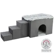 Снимка на Trixie Cave Harvey with steps - Пещерата със стъпала Harvey за котки, 119 × 47 × 50 см. 1