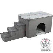 Снимка на Trixie Cave Harvey with steps - Пещерата със стъпала Harvey за котки, 154 × 60 × 60 см. 1