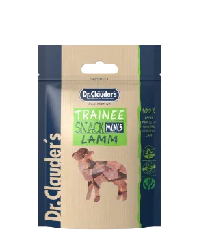 Показвай детайлите за Dr. Clauder's Mini Trainee Snack - Премиум лакомство за кучета от малки породи с агнешко, 50 гр Снимка на Dr. Clauder's Mini Trainee Snack - Премиум лакомство за кучета от малки породи с агнешко, 50 гр