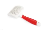Снимка на Camon Self-cleaning slicker brush M-L - Самопочистваща се четка за кучета и котки, 10,5 см. 2
