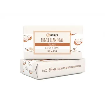 Показвай детайлите за Anipro - Подхранващ твърд шампоан за кучета с кокос и сусам, 60 гр. Снимка на Anipro - Подхранващ твърд шампоан за кучета с кокос и сусам, 60 гр.