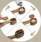 Снимка на Ferplast Snack Fillable Small - Toothbrush Ascophillum – Датурални и вегетариански дентални стикове във форма на четка за зъби за кучета с аскофилум, 62 гр. 3