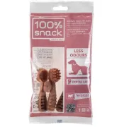Снимка на Ferplast Snack Fillable Small - Toothbrush Yucca – Натурални и вегетариански дентални стикове във форма на четка за зъби за кучета с юка, 62 гр. 1